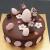 Paasijstaart met Paaseitjes & paashaasjes
Chocolade ijs & vanille ijs afgewerkt met chocolade spiegel
6 personen : € 29,7 &
8 personen :  € 38.4 &
10 personen : € 48
